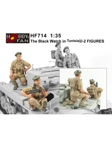 The Black Watch in Tunisia(1)-2 Figures, 1/35 - Hobby Fan HF714