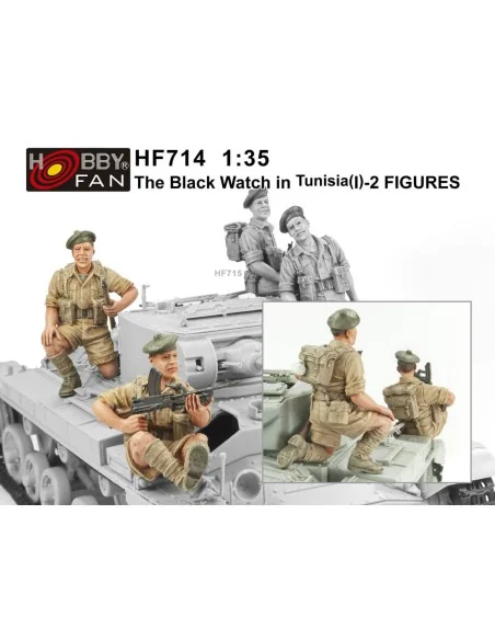 The Black Watch in Tunisia(1)-2 Figures, 1/35 - Hobby Fan HF714