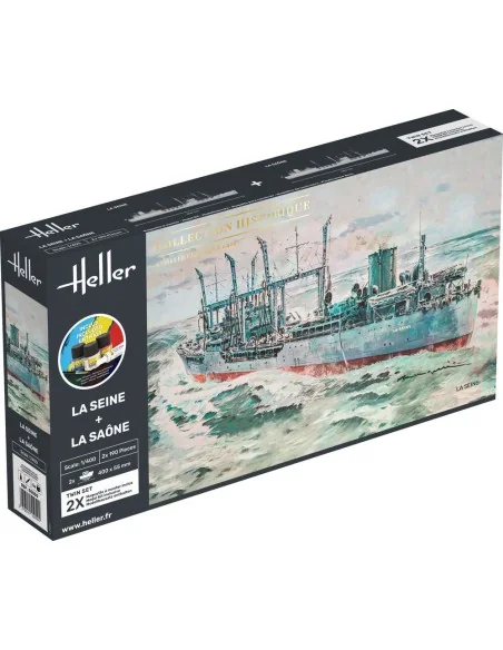 STARTER KIT Twin Set La Seine + La Saone, 1/400 - Heller 55050