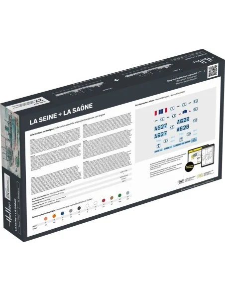 STARTER KIT Twin Set La Seine + La Saone, 1/400 - Heller 55050