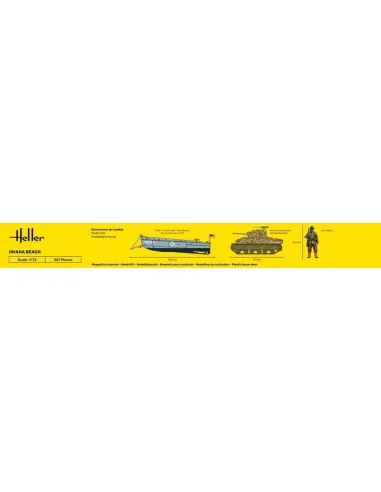 STARTER KIT Omaha Beach, 1/72 - Heller 52332