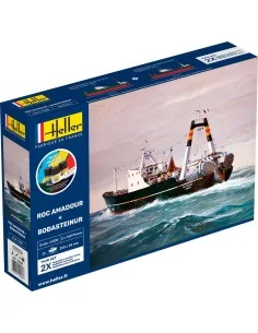 STARTER KIT Twin Set Roc Amadour + Bordasteinur, 1/200 - Heller 55608