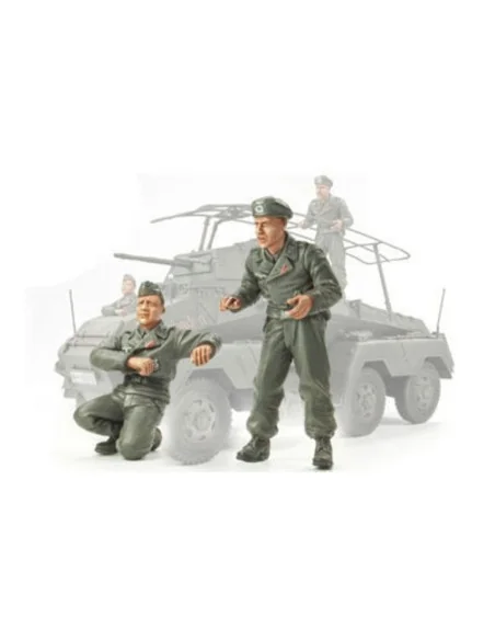 [NO_DESC] Sdkfz 232 Panzerfunkwagen Crew-2 fig. - Hobby Fan HF717