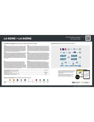 STARTER KIT Twin Set La Seine + La Saone, 1/400 - Heller 55050