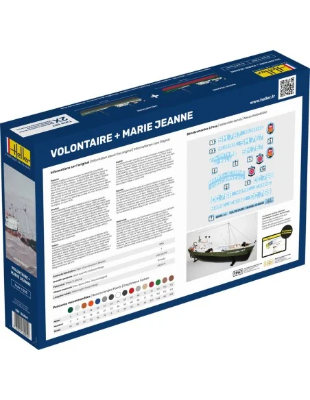 STARTER KIT Twin Set Volontaire + Marie Jeanne, 1/200 - Heller 55604