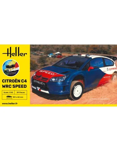 STARTER KIT Citroën C4 WRC Speed, 1/43 - Heller 56117