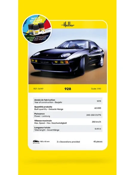 STARTER KIT 928, 1/43 - Heller 56149