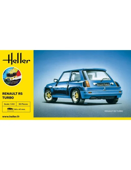 STARTER KIT Renault R5 Turbo, 1/43 - Heller 56150