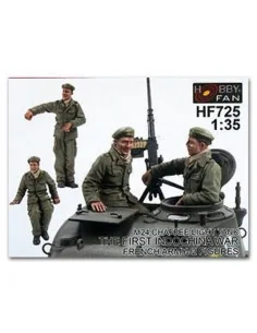 Crew for Chaffee light Tank the first In, 1/35 - Hobby Fan HF725