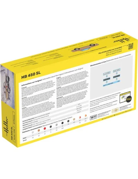 STARTER KIT MB 450 SL, 1/43 - Heller 56171