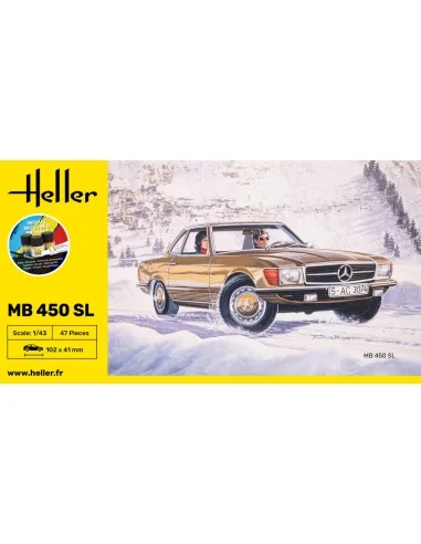STARTER KIT MB 450 SL, 1/43 - Heller 56171
