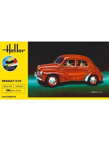 STARTER KIT Renault 4 CV, 1/43 - Heller 56174