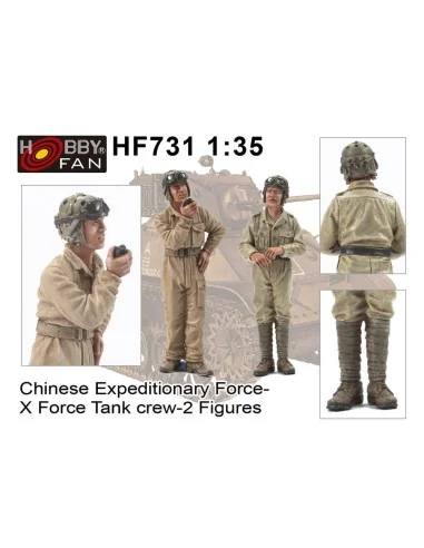 Chinese Expeditionary Force-XForce Tank Crew-2 Figures, 1/35 - Hobb...