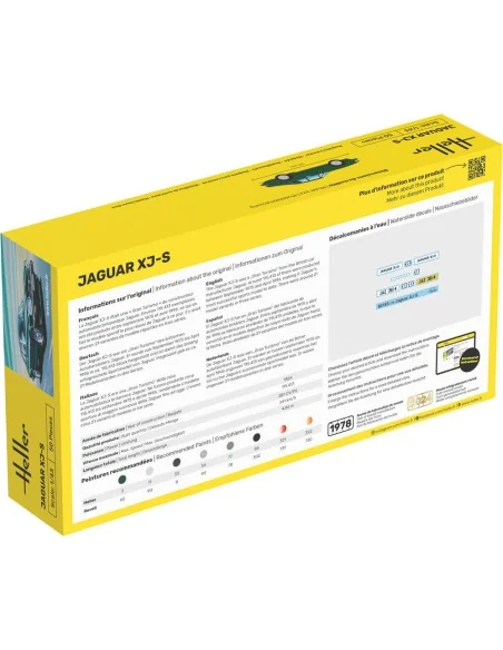 STARTER KIT Jaguar XJ-S, 1/43 - Heller 56183