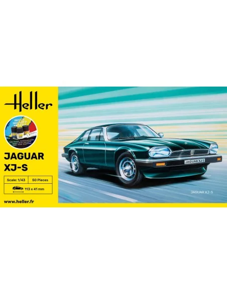 STARTER KIT Jaguar XJ-S, 1/43 - Heller 56183