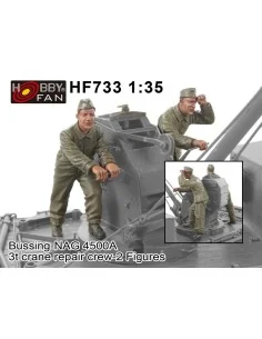Bussing-NAG 4500A 3t crane repair crew-2 Figures, 1/35 - Hobby Fan ...