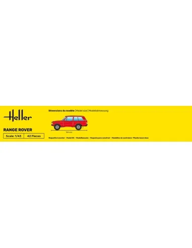 STARTER KIT Range Rover, 1/43 - Heller 56181