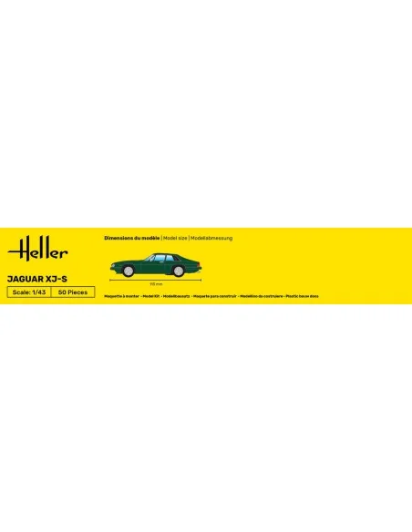 STARTER KIT Jaguar XJ-S, 1/43 - Heller 56183