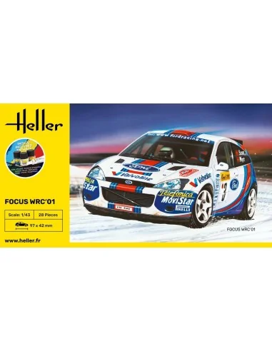 STARTER KIT Focus WRC'01, 1/43 - Heller 56196