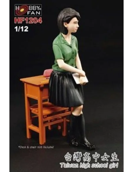 Taiwan high school girl GK figure, 1/12 - Hobby Fan HF1204