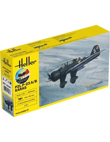 STARTER KIT PZL 23 Karas, 1/72 - Heller 56247