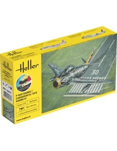 STARTER KIT F-86F Sabre / Canadair CL-13 B Sabre VI, 1/72 - Heller ... 2