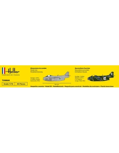 STARTER KIT Tunnan, 1/72 - Heller 56260