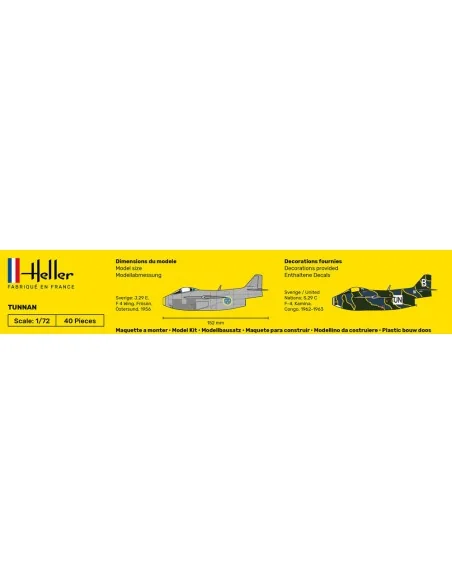 STARTER KIT Tunnan, 1/72 - Heller 56260