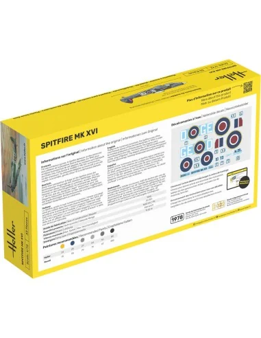 STARTER KIT Spitfire, 1/72 - Heller 56282