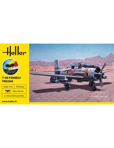 STARTER KIT T-28 Fennec / Trojan, 1/72 - Heller 56279