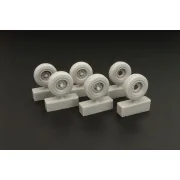 Chevrolet wheels, 1/72 - Hauler HLH72016 Chevrolet wheels, 1/72 - Hauler HLH72016