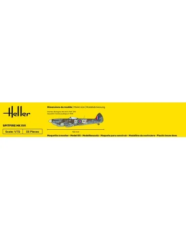 STARTER KIT Spitfire, 1/72 - Heller 56282