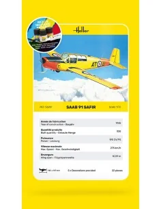 STARTER KIT SAFIR 91, 1/72 - Heller 56287