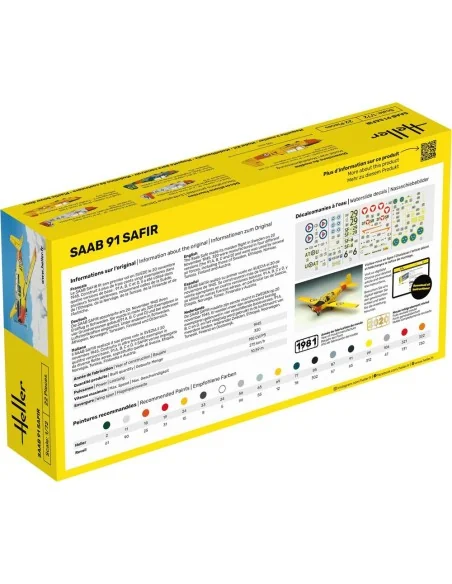 STARTER KIT SAFIR 91, 1/72 - Heller 56287