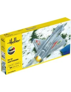 STARTER KIT Ja-37 Jaktviggen, 1/72 - Heller 56309