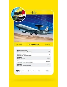 STARTER KIT E-3B Awacs, 1/72 - Heller 56308 2