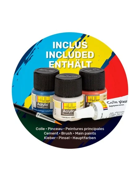 STARTER KIT SAFIR 91, 1/72 - Heller 56287