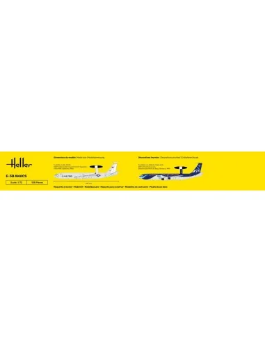 STARTER KIT E-3B Awacs, 1/72 - Heller 56308