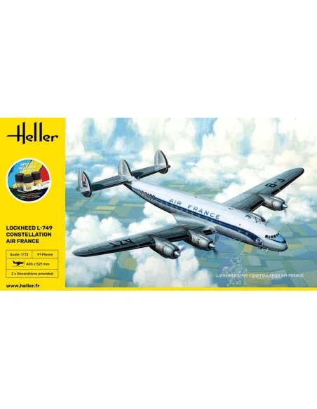 STARTER KIT L-749 Constellation A.F., 1/72 - Heller 56310