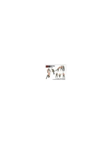 U.S.Army artillery man in Korean war (set B) (3 figures), 1/35 - Ho...