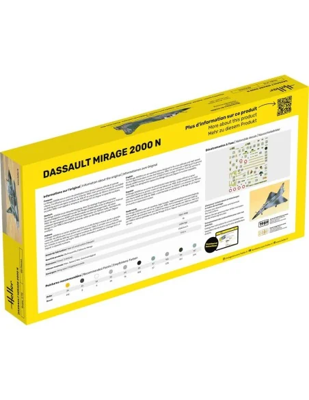 STARTER KIT Mirage 2000 N, 1/72 - Heller 56321