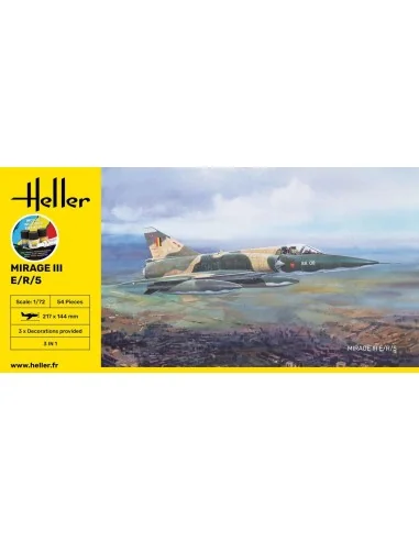STARTER KIT Mirage III E, 1/72 - Heller 56323