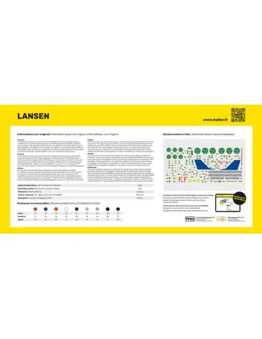 STARTER KIT Lansen, 1/72 - Heller 56343