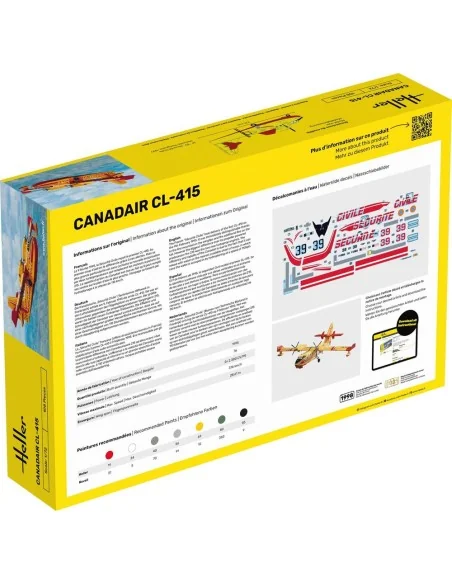 STARTER KIT Canadair CL-415, 1/72 - Heller 56370
