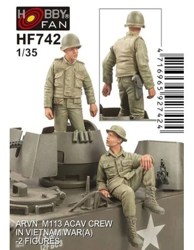 ARVN M113 Crew(1)-2 Figures, 1/35 - Hobby Fan HF742