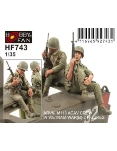 ARVN M113 Crew(2) -2 Figures, 1/35 - Hobby Fan HF743