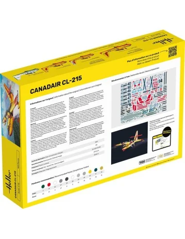 STARTER KIT Canadair CL-215, 1/72 - Heller 56373