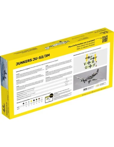 STARTER KIT Ju-52/3m, 1/72 - Heller 56380