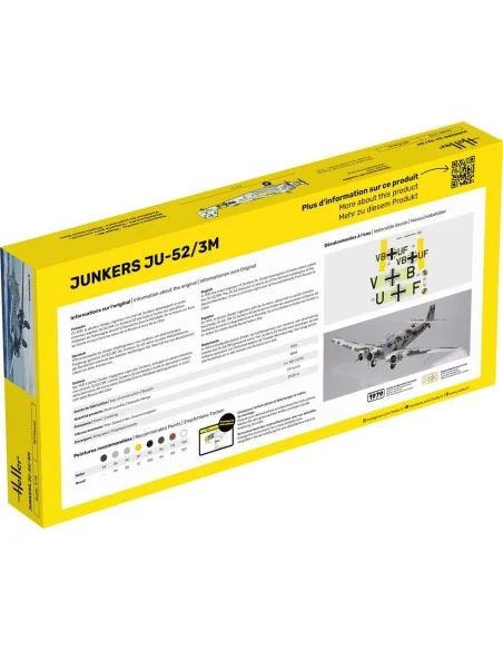 STARTER KIT Ju-52/3m, 1/72 - Heller 56380