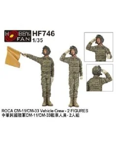 ROCA CM-11/CM-33 Vehicle Crew-2 Figures, 1/35 - Hobby Fan HF746